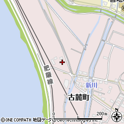 熊本県八代市古麓町760周辺の地図