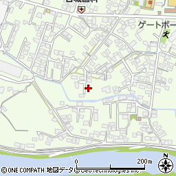 熊本県八代市古城町2468-16周辺の地図