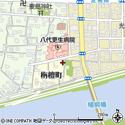 熊本県八代市栴檀町1498周辺の地図