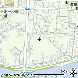 熊本県八代市古城町1686-4周辺の地図
