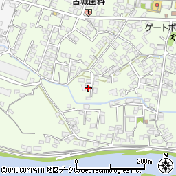 熊本県八代市古城町2468-10周辺の地図