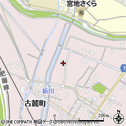 熊本県八代市古麓町112周辺の地図