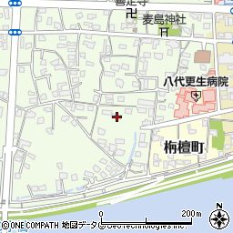 熊本県八代市古城町1546周辺の地図