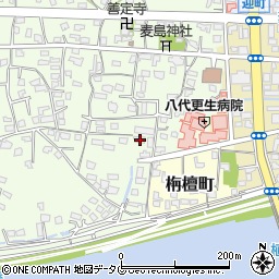 熊本県八代市古城町1699-2周辺の地図