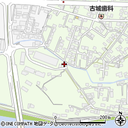 熊本県八代市古城町2721周辺の地図