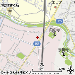 熊本県八代市古麓町39周辺の地図