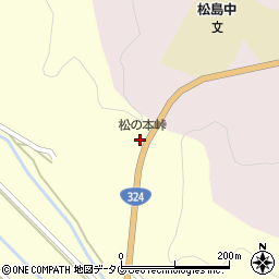 熊本県上天草市松島町今泉554周辺の地図
