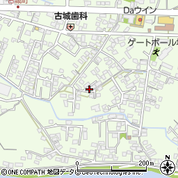 熊本県八代市古城町2443周辺の地図