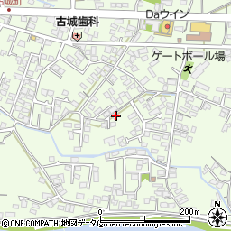 熊本県八代市古城町2435周辺の地図