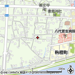 熊本県八代市古城町1790周辺の地図