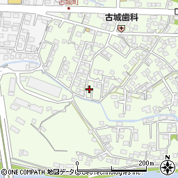 熊本県八代市古城町2786周辺の地図