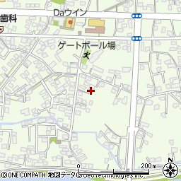 熊本県八代市古城町2407-8周辺の地図