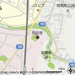 熊本県八代市古麓町1080周辺の地図