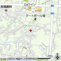 熊本県八代市古城町2413周辺の地図