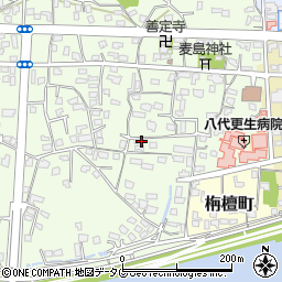 熊本県八代市古城町1790-1周辺の地図