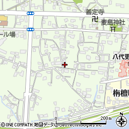 熊本県八代市古城町2152-4周辺の地図