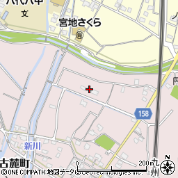 熊本県八代市古麓町59周辺の地図