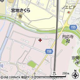 熊本県八代市古麓町23周辺の地図