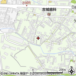 熊本県八代市古城町2786-4周辺の地図