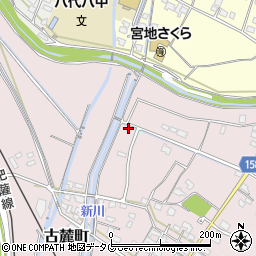 熊本県八代市古麓町108周辺の地図