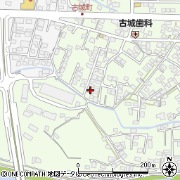 熊本県八代市古城町2782-67周辺の地図