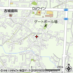熊本県八代市古城町2417-5周辺の地図