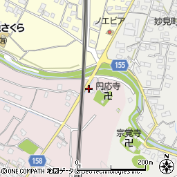 熊本県八代市古麓町1065周辺の地図