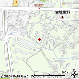 熊本県八代市古城町2782-73周辺の地図