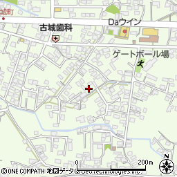 熊本県八代市古城町2449周辺の地図