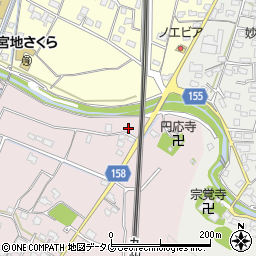 熊本県八代市古麓町1-8周辺の地図