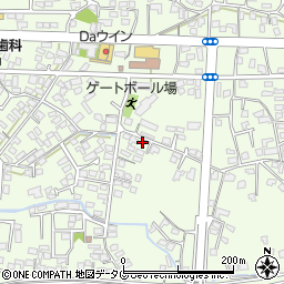 熊本県八代市古城町2407-5周辺の地図