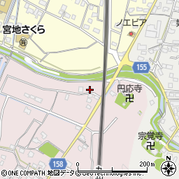 熊本県八代市古麓町1-9周辺の地図