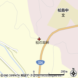 熊本県上天草市松島町今泉555周辺の地図