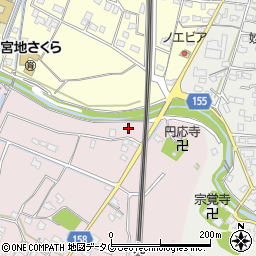 熊本県八代市古麓町1周辺の地図