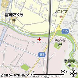 熊本県八代市古麓町11周辺の地図