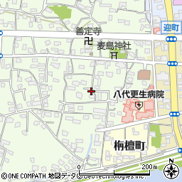 熊本県八代市古城町1778周辺の地図