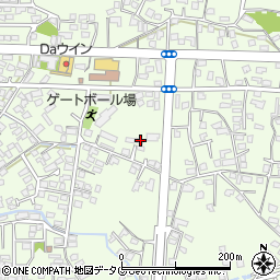 熊本県八代市古城町2269-1周辺の地図