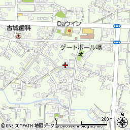 熊本県八代市古城町2357周辺の地図