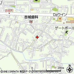 熊本県八代市古城町2460周辺の地図