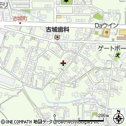熊本県八代市古城町2460-6周辺の地図