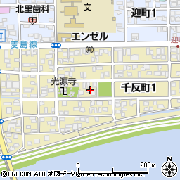 江崎産業八代連絡所周辺の地図