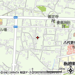 熊本県八代市古城町2148周辺の地図