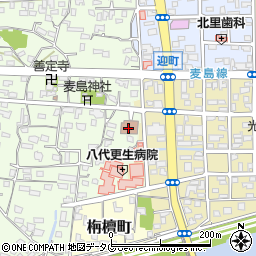 熊本県八代市古城町1719周辺の地図