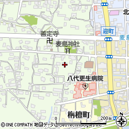 熊本県八代市古城町1767周辺の地図