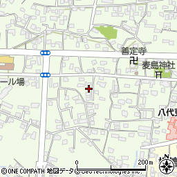 熊本県八代市古城町2146-4周辺の地図
