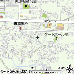 熊本県八代市古城町2346-1周辺の地図