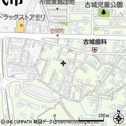 熊本県八代市古城町2782-100周辺の地図