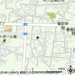 熊本県八代市古城町2137-1周辺の地図
