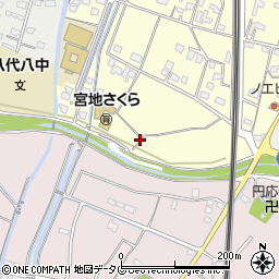 熊本県八代市宮地町33-1周辺の地図