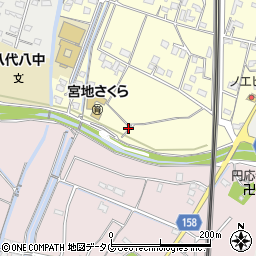 熊本県八代市宮地町33-1周辺の地図